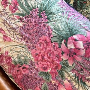 Floral Silk Scarf